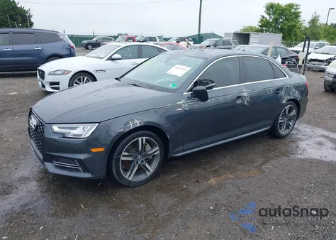 2017 Audi A4 2.0T Premium z USA, uszkodzony, nr VIN WAUENAF42HN005218